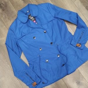 Excellent condition, Vince Camuto lightweight coat/jacket, blue, size small